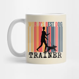 World's Best Dog Trainer Mug